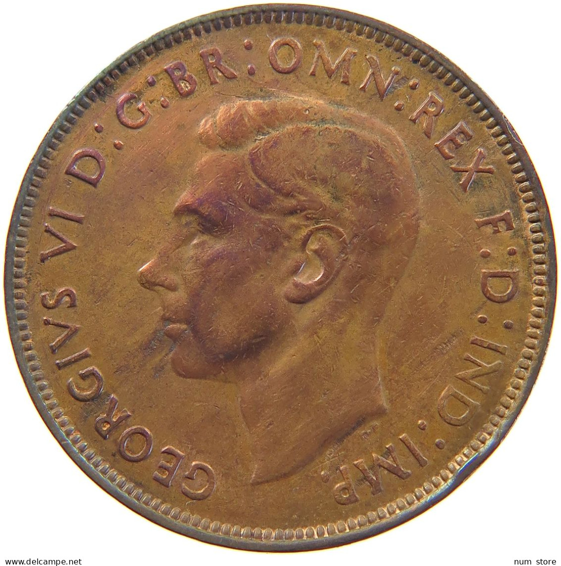 AUSTRALIA PENNY 1947 GEORGE VI. (1936-1952) #MA 065197 - Penny