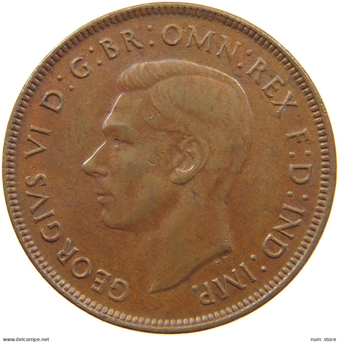 AUSTRALIA PENNY 1945 GEORGE VI. (1936-1952) #MA 066489 - Penny