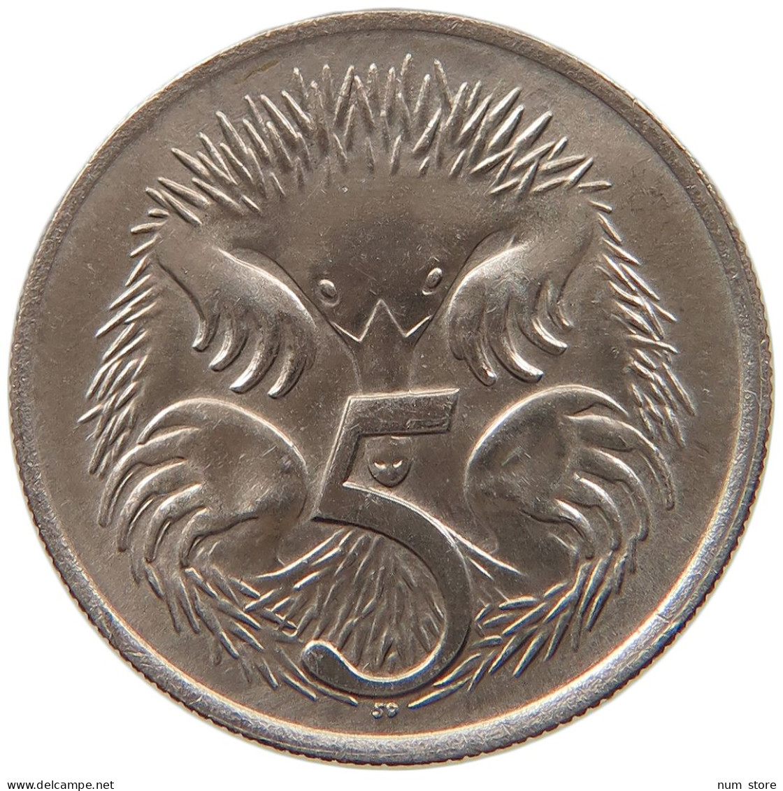 AUSTRALIA 5 CENTS 1966 ELIZABETH II. (1952-2022) #MA 099853 - 5 Cents