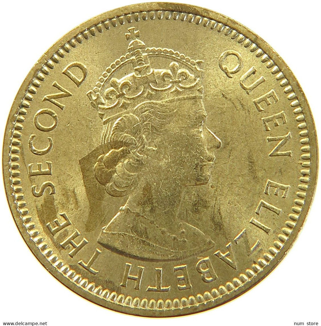 BELIZE 5 CENTS 1974 ELIZABETH II. (1952-) #MA 063184 - Belize