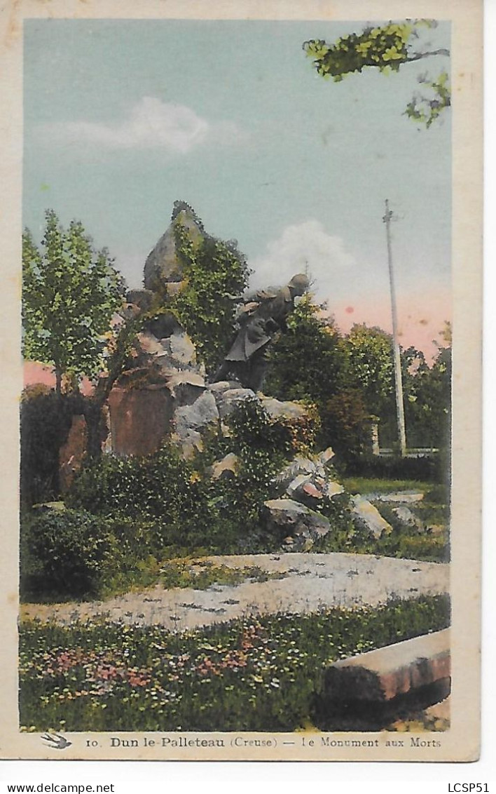 Dun-le-Palleteau - Le Monument Aux Morts - Dun Le Palestel