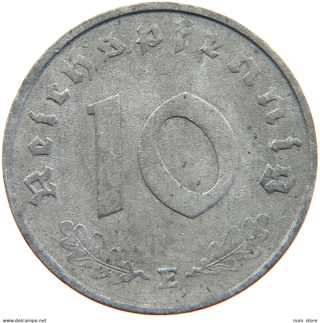 DRITTES REICH 10 PFENNIG 1944 E  #MA 102675 - 10 Reichspfennig