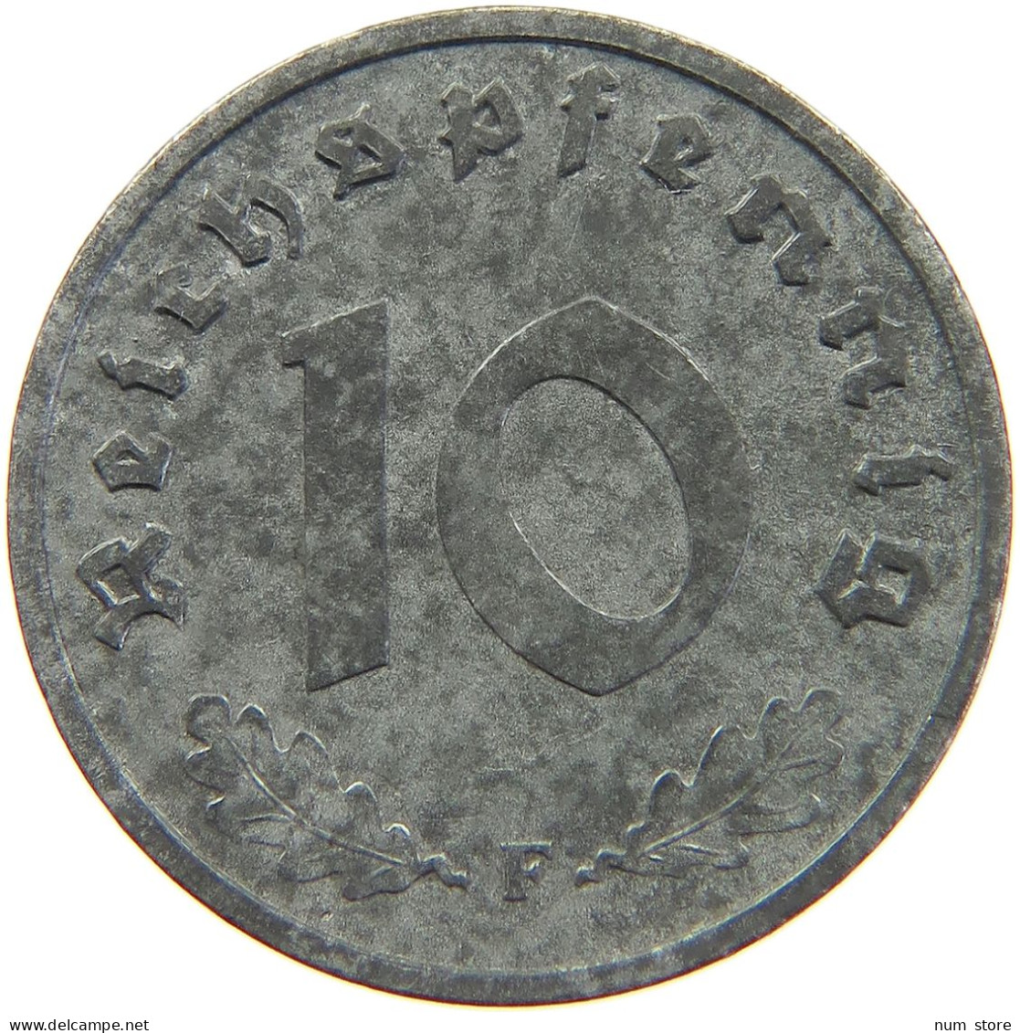 DRITTES REICH 10 PFENNIG 1941 F  #MA 102683 - 10 Reichspfennig