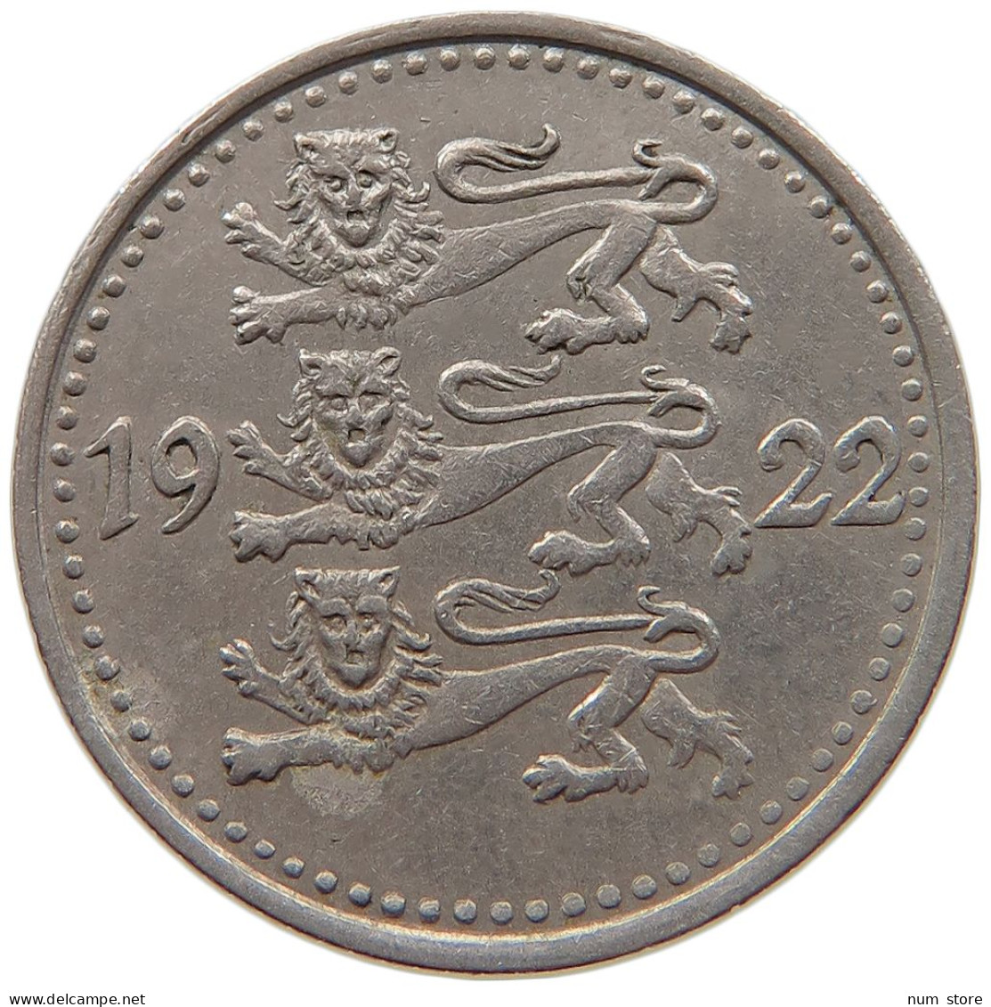 ESTONIA MARK 1922  #MA 063989 - Estonie