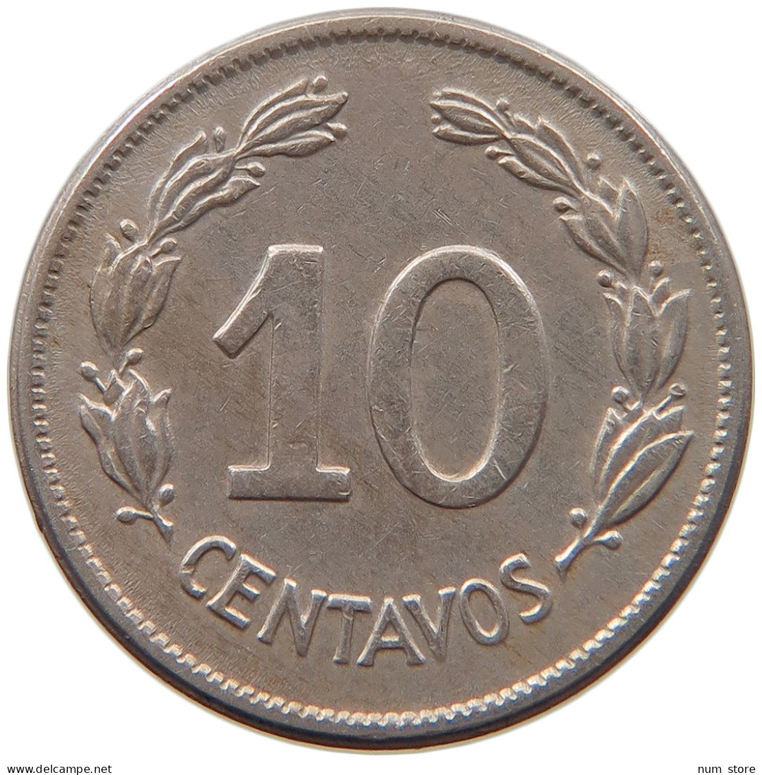 ECUADOR 10 CENTAVOS 1946  #MA 067142 - Equateur