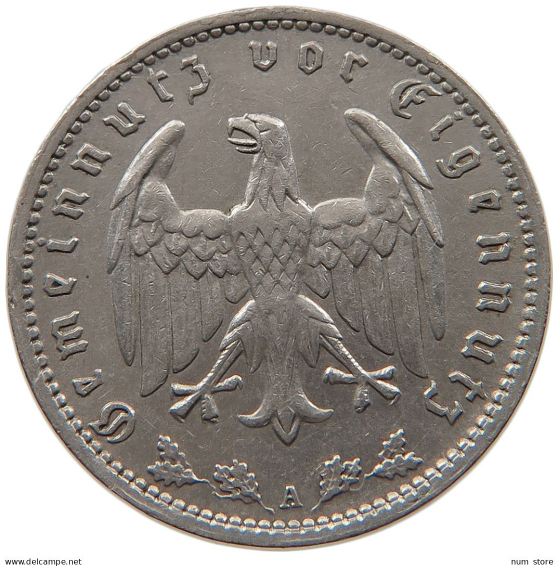 DRITTES REICH MARK 1935 A  #MA 099352 - 1 Reichsmark