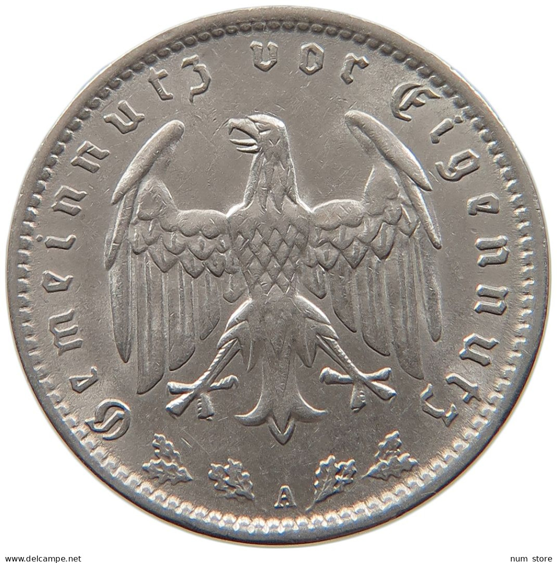 DRITTES REICH MARK 1935 A  #MA 099335 - 1 Reichsmark