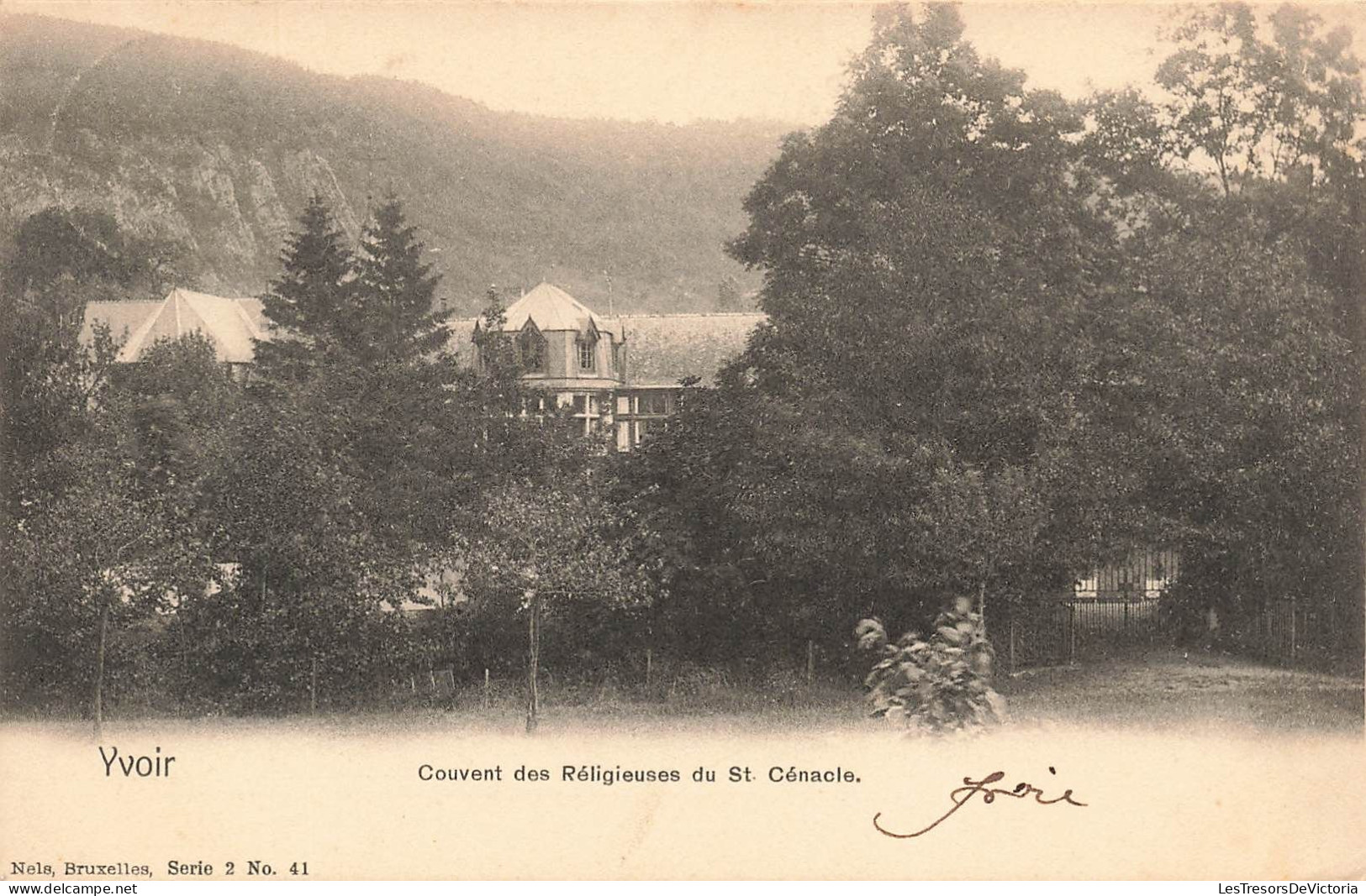 BELGIQUE - Yvoir - Couvent Des Religieuses Du Saint Cénacle - Carte Postale Ancienne - Yvoir