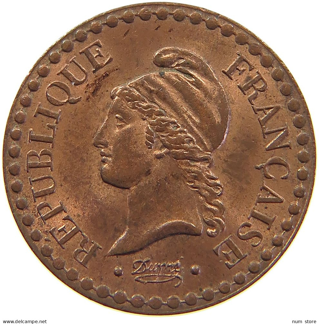 FRANCE CENTIME 1849 A  #MA 104310 - 1 Centime