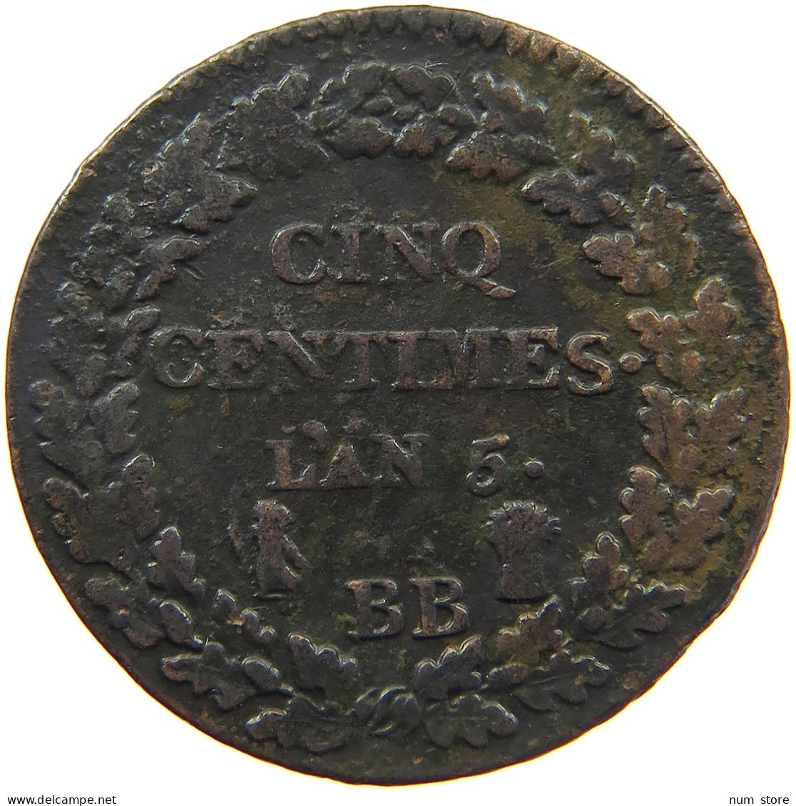 FRANCE 5 CENTIMES AN 5 BB  #MA 102042 - 5 Centimes