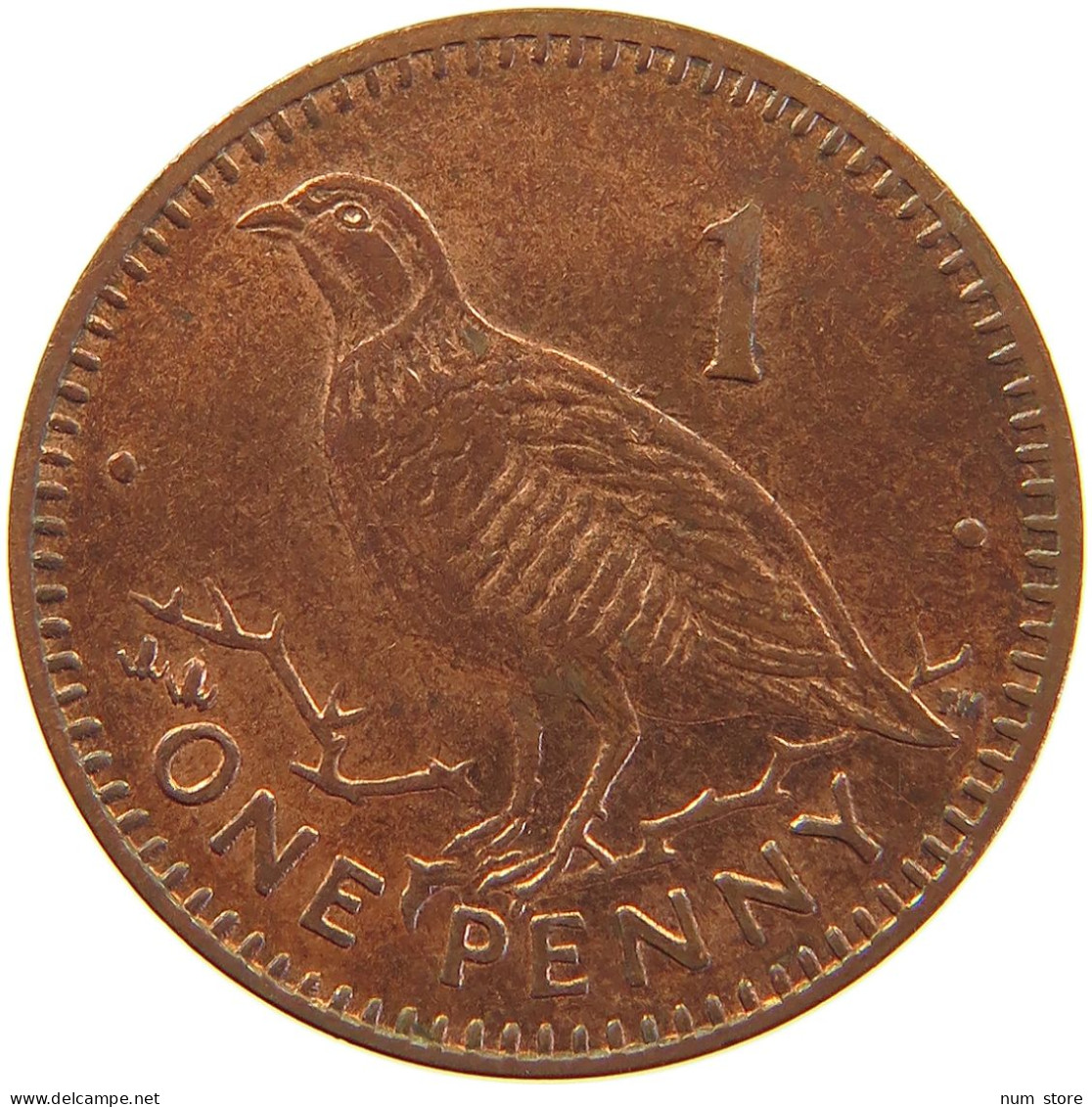 GIBRALTAR PENNY 1999 ELIZABETH II. (1952-2022) #MA 066571 - Gibraltar