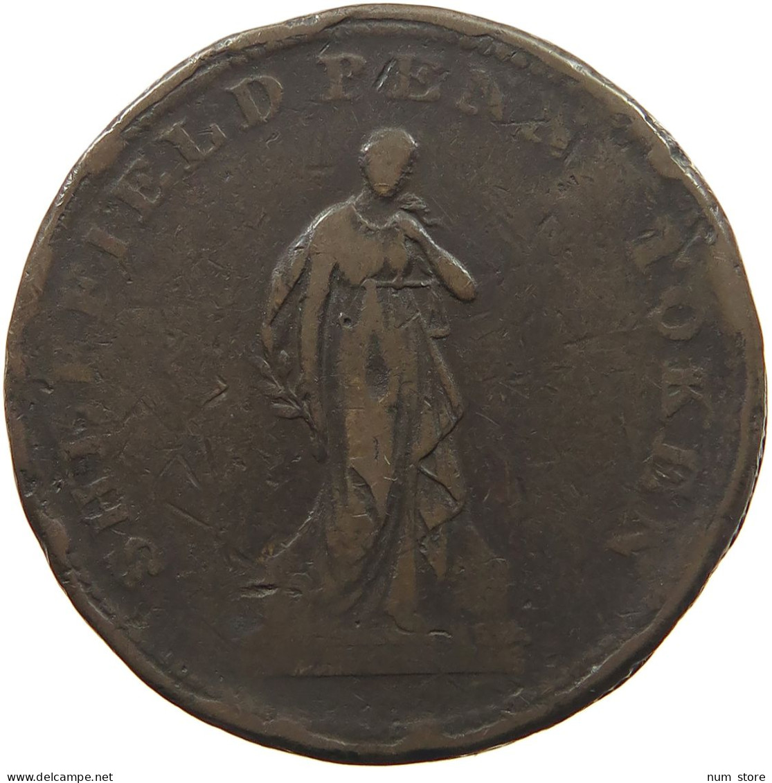 GREAT BRITAIN PENNY 1813 SHEFIELD #MA 023069 - C. 1 Penny