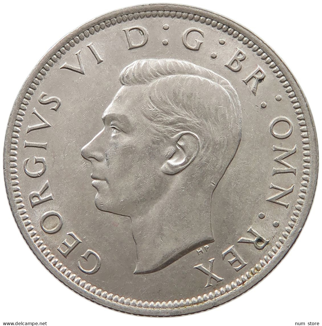 GREAT BRITAIN HALFCROWN 1943 GEORGE VI. (1936-1952) #MA 023033 - K. 1/2 Crown