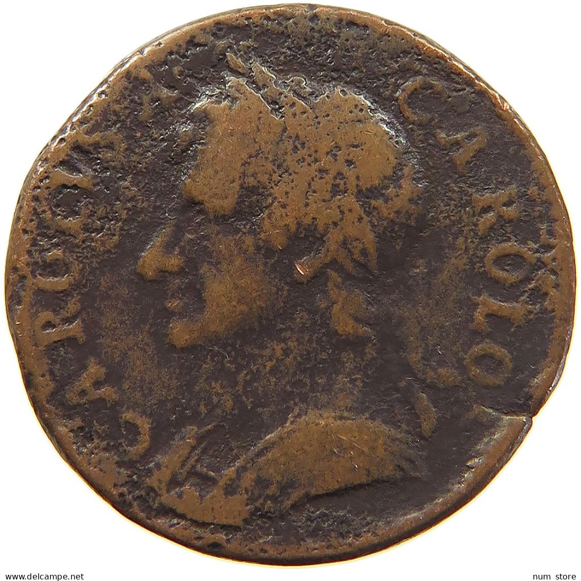 GREAT BRITAIN FARTHING  CHARLES II. (1660-1685) #MA 100940 - A. 1 Farthing