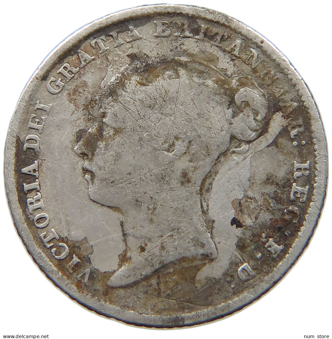 GREAT BRITAIN 6 SIXPENCE 1842 VICTORIA 1837-1901 #MA 026008 - H. 6 Pence