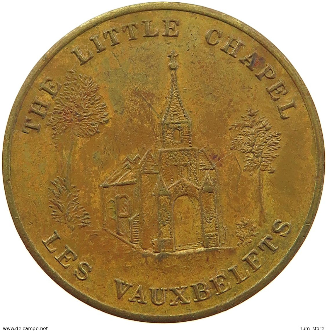 GUERNSEY 8 DOUBLES 1969 MEDAL THE LITTLE CHAPEL #MA 062106 - Guernesey