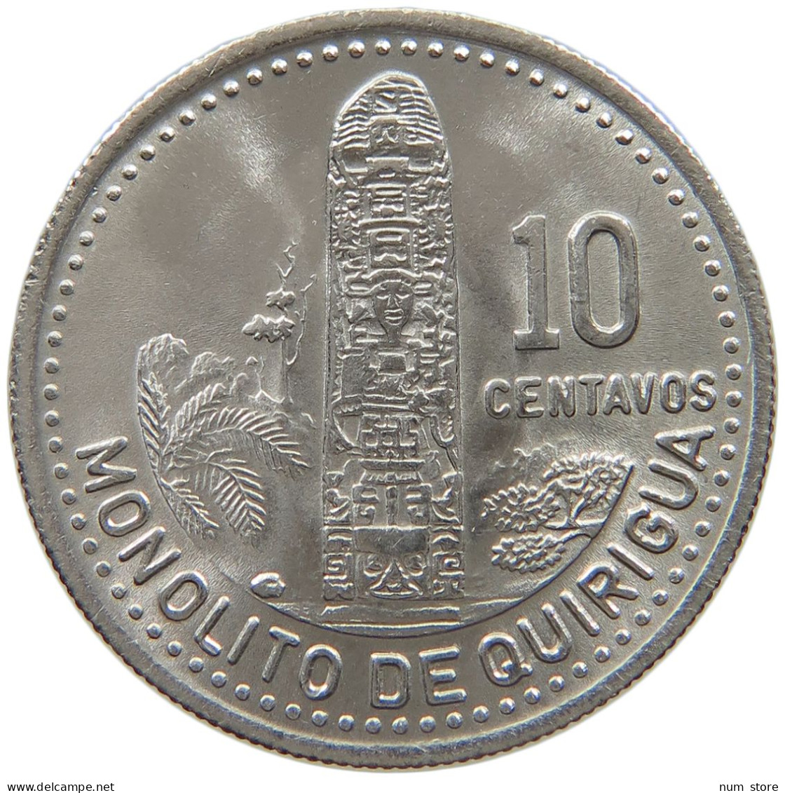 GUATEMALA 10 CENTAVOS 1987  #MA 025411 - Guatemala