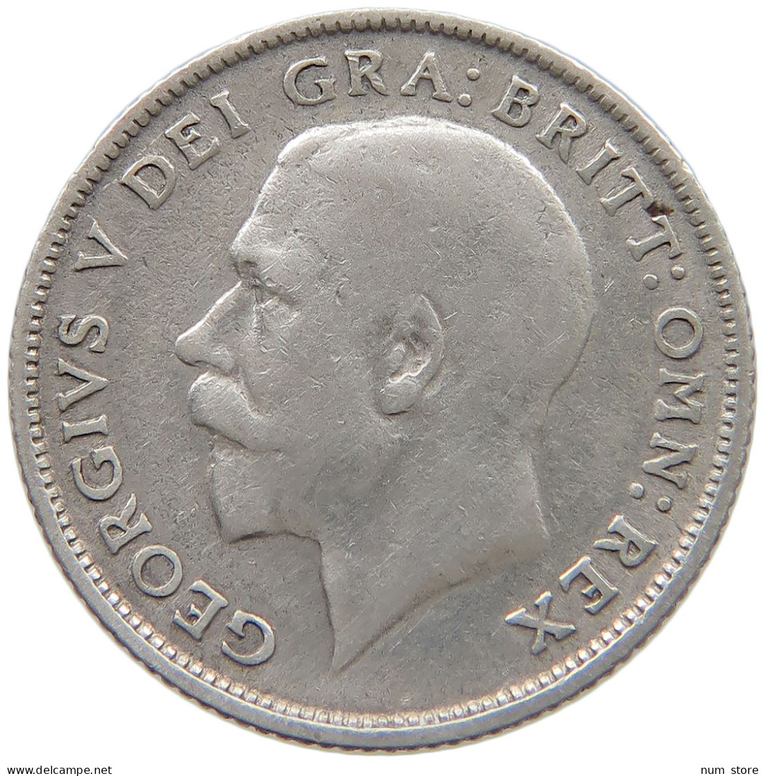 GREAT BRITAIN SIXPENCE 1924 GEORGE V. (1910-1936) #MA 023357 - H. 6 Pence