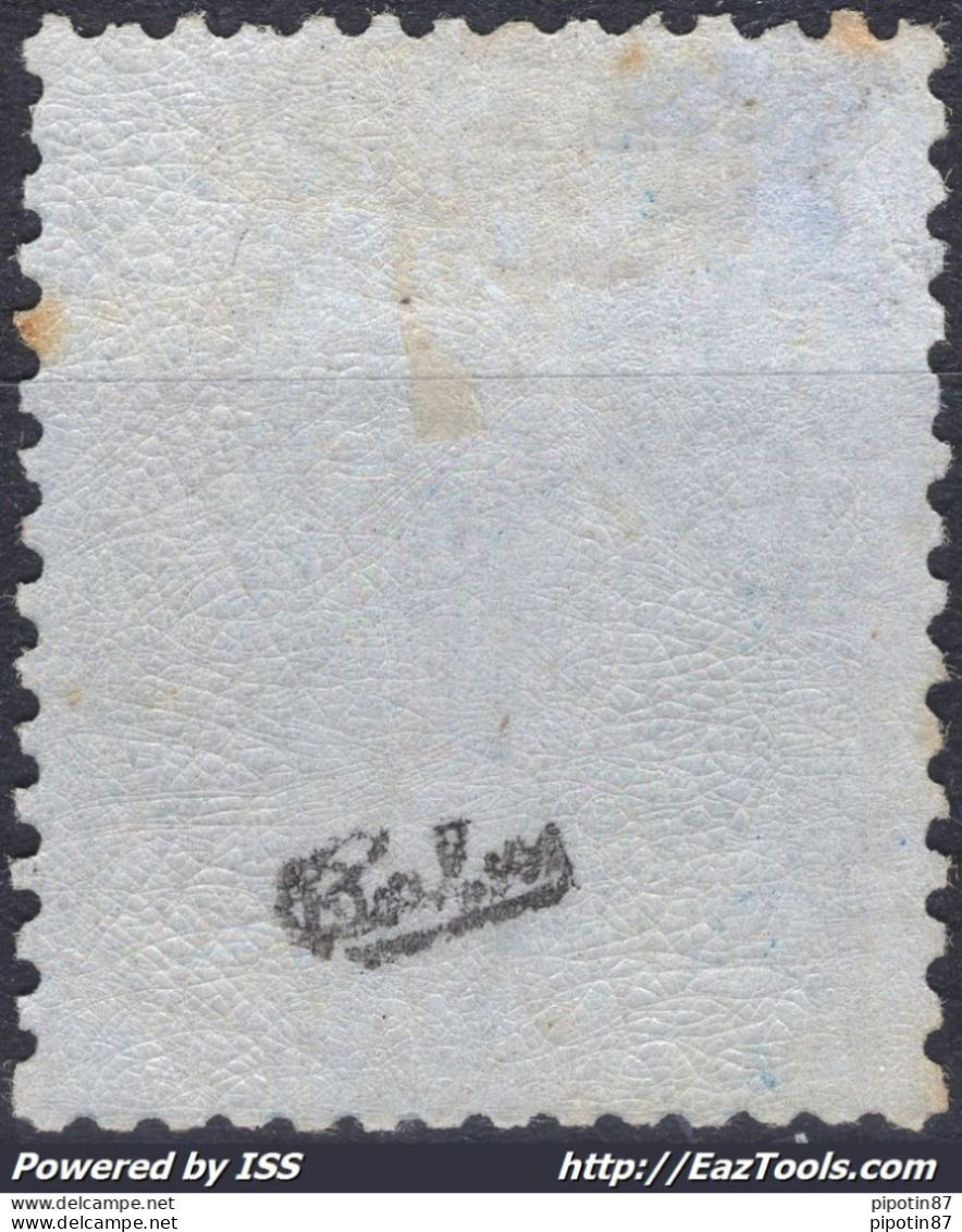 FRANCE EMPIRE 20c BLEU N° 22 NEUF * AVEC CHARNIERE SIGNÉ CALVES A VOIR - 1862 Napoleon III