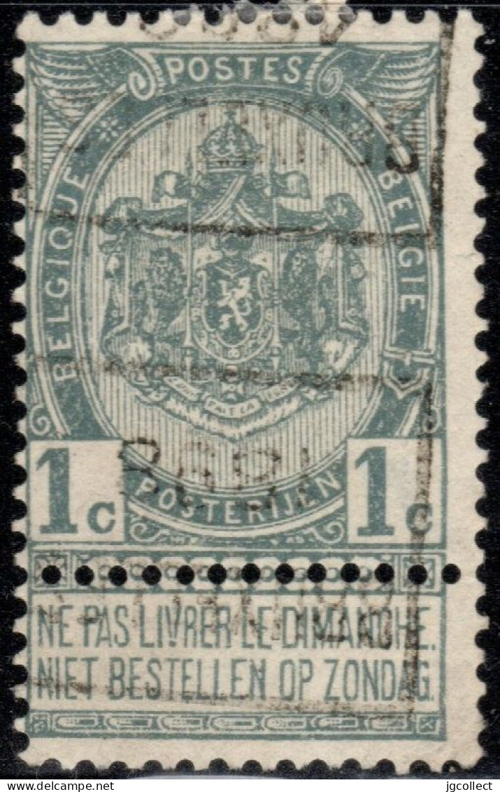 Preo (53) "BRUXELLES 1898" OCVB 141 D - Roller Precancels 1894-99