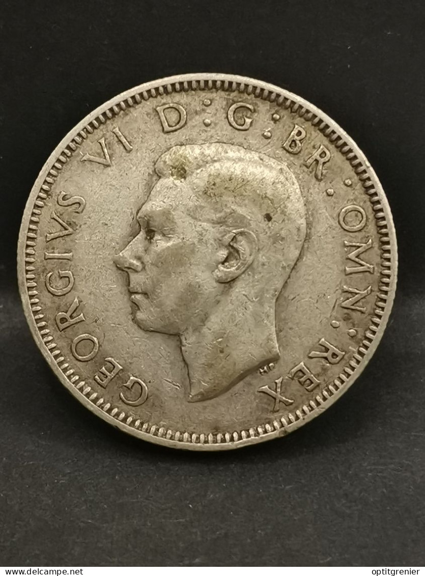 1 SHILLING ARGENT 1939 GEORGE VI ROYAUME UNI / UNITED KINGDOM SILVER - I. 1 Shilling