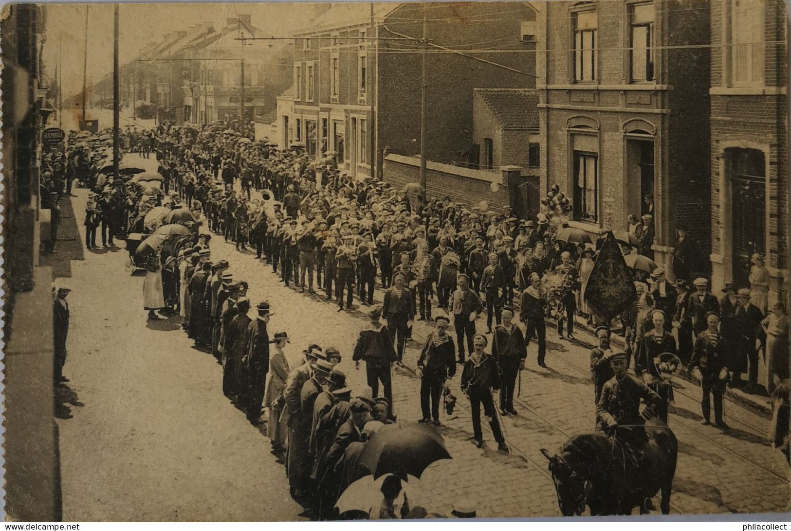 Jumet - Heigne (Gem. Charleroi) Marche De La Madeleine - 10 Matelots 1936 - Charleroi