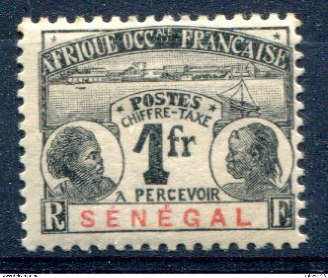 Sénégal         Taxe  11 * - Ungebraucht