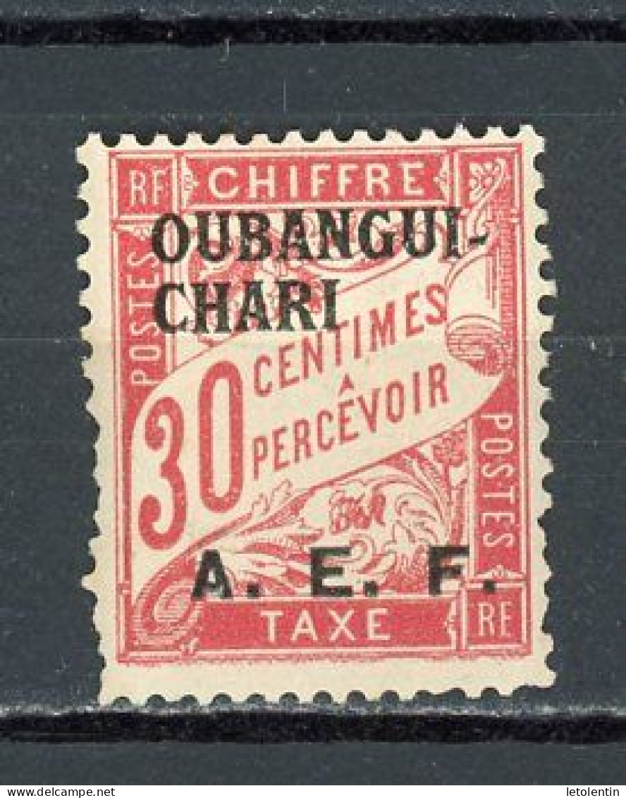 OUBANGUI-CHARI - TAXE   - N° Yt 5 (*) - Unused Stamps