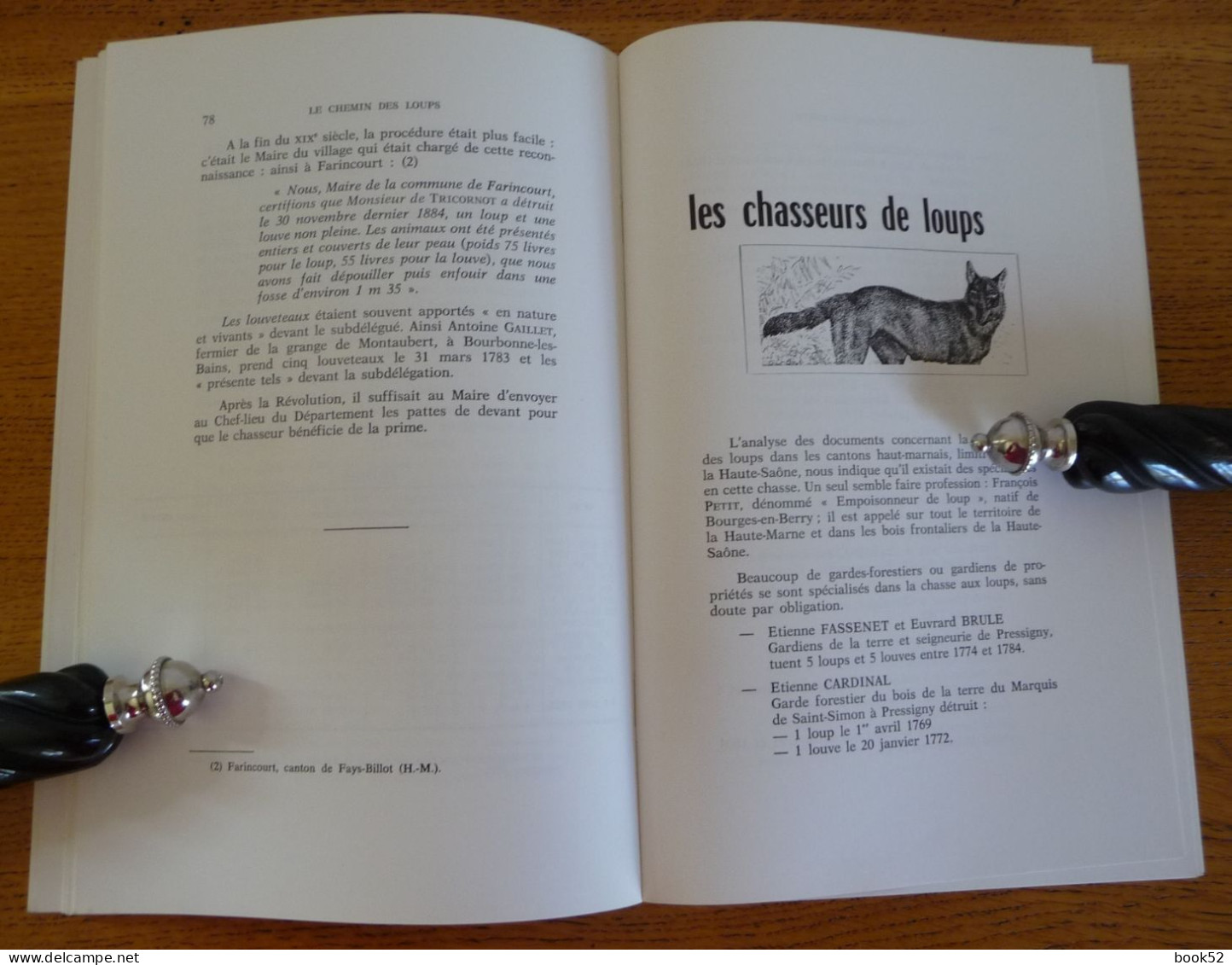 Le CHEMIN DES LOUPS Réalité-Légendes Par Albert Et Jean-Christophe DEMARD (2 Dédicaces) - Champagne - Ardenne