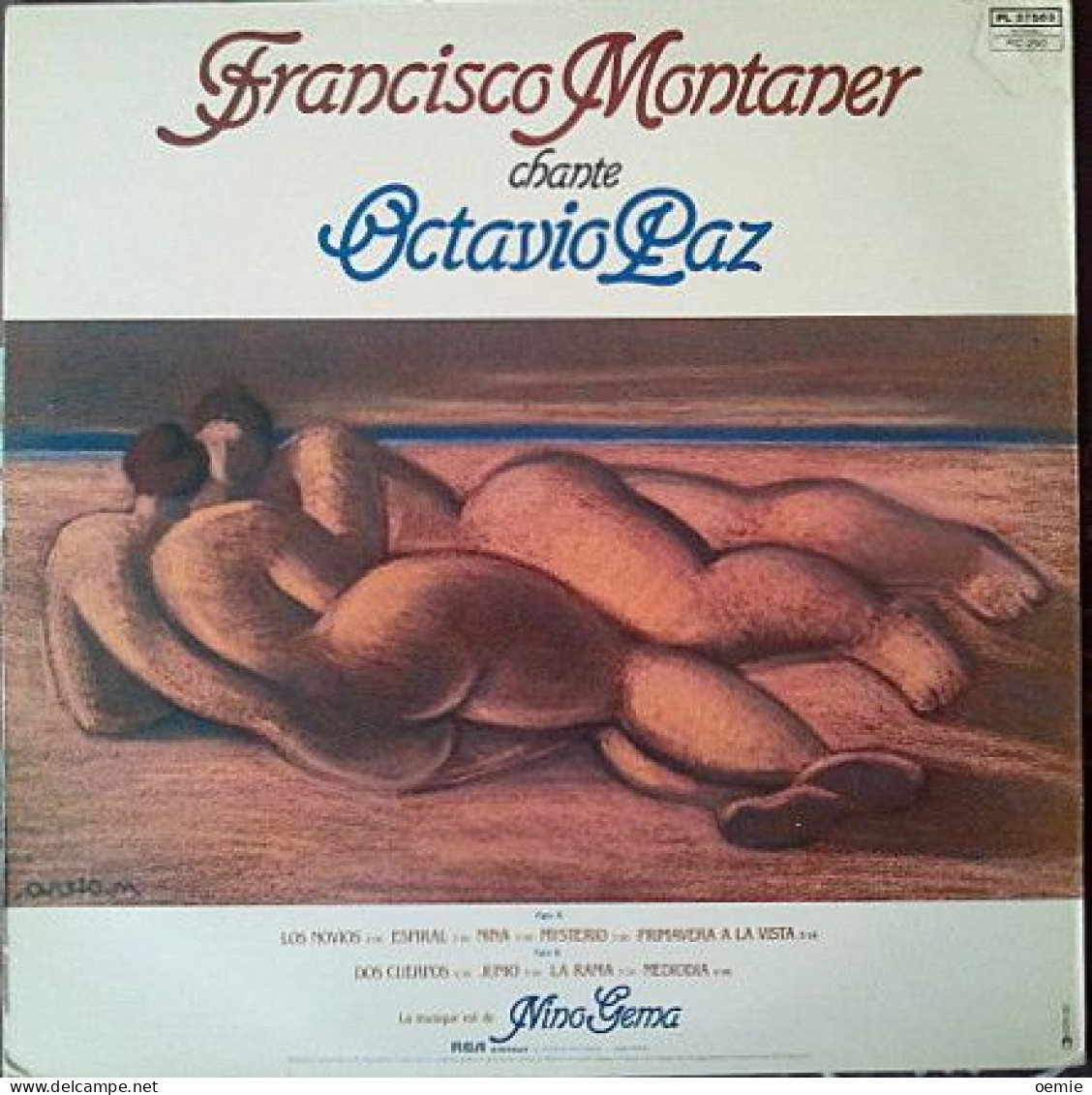 FRANCISCO  MONTANER  °  CHANTE OCTAVIO  PAZ - Otros - Canción Española