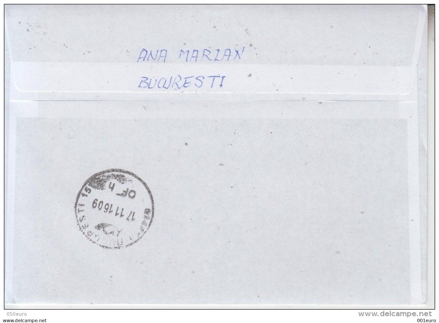 ROMANIA : ATHENA OLYMPIADE - SWIMMING On Cover Circulated In ROMANIA #412303928 - Registered Shipping! - Brieven En Documenten