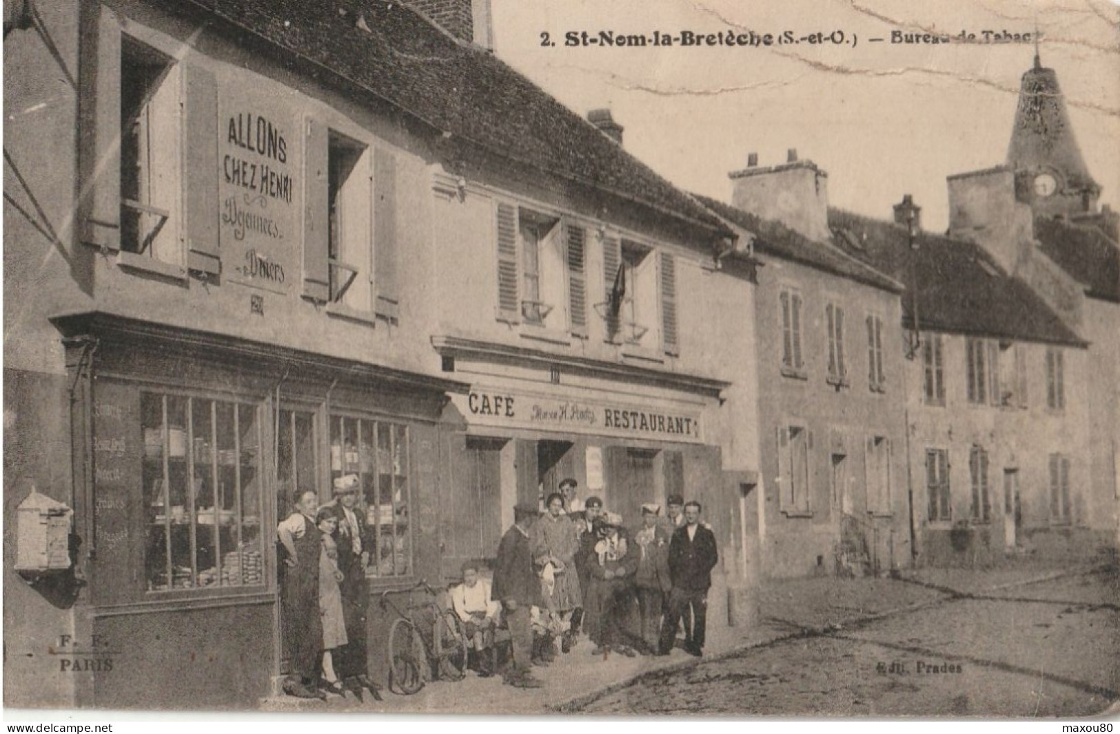 ST NOM LA BRETECHE  -  Bureau De Tabac - St. Nom La Breteche