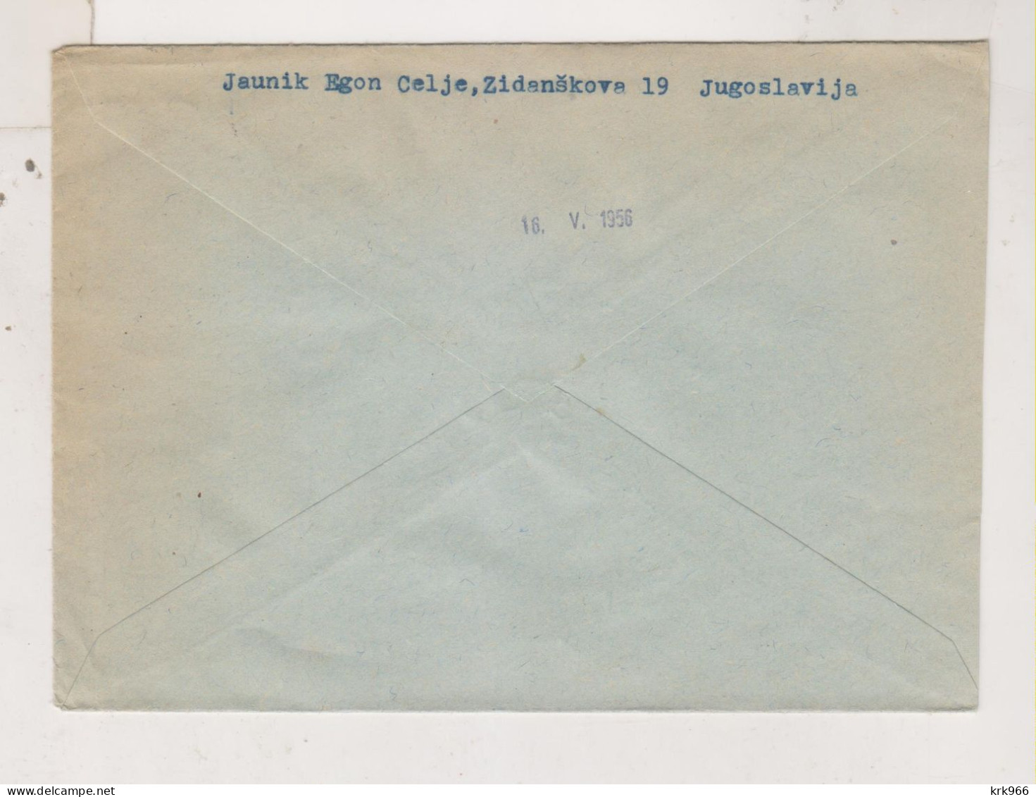 YUGOSLAVIA,1956 CELJE Nice Cover To Austria - Cartas & Documentos
