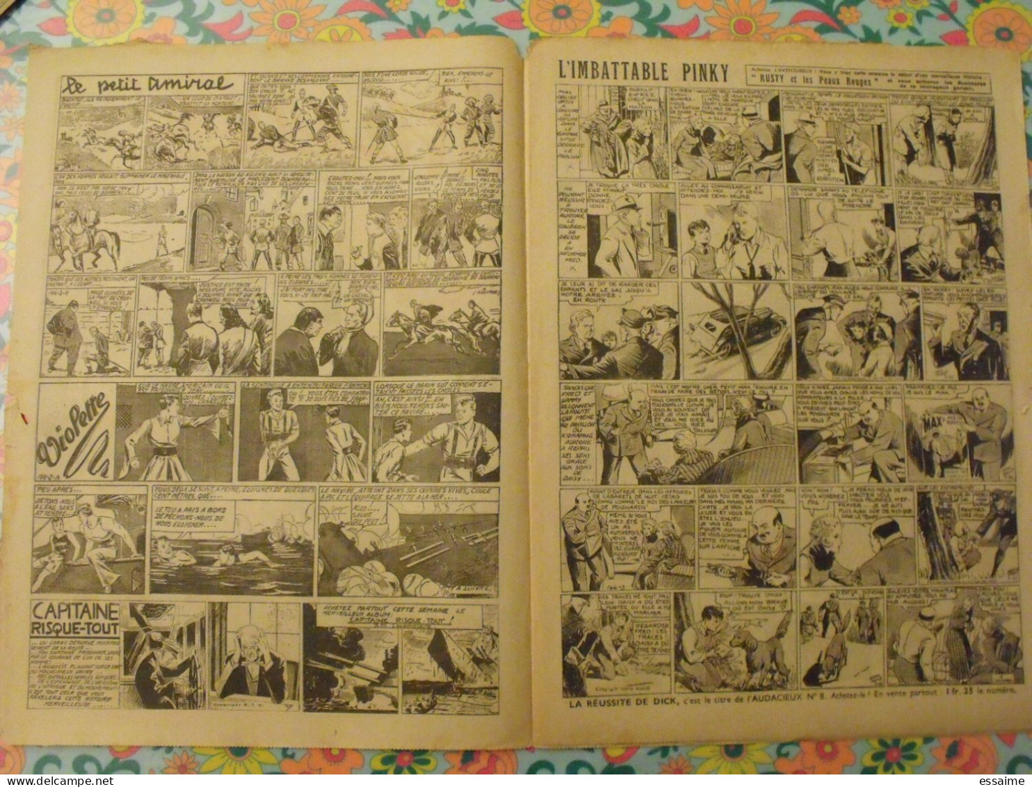 5 N° De Hurrah ! De 1938. Brick Bradford, Dick L'intrépide, Le Roi De La Police Montée, Gordon. A Redécouvrir - Hurrah