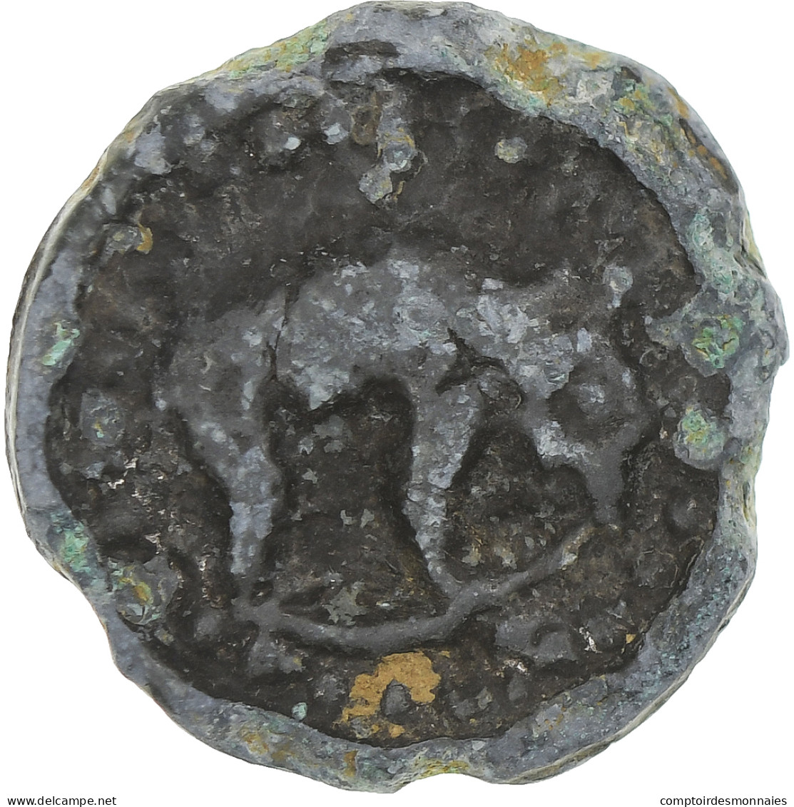 Rèmes, Potin Au Bucrane, 1st Century BC, TB+, Bronze, Delestrée:221 - Keltische Münzen