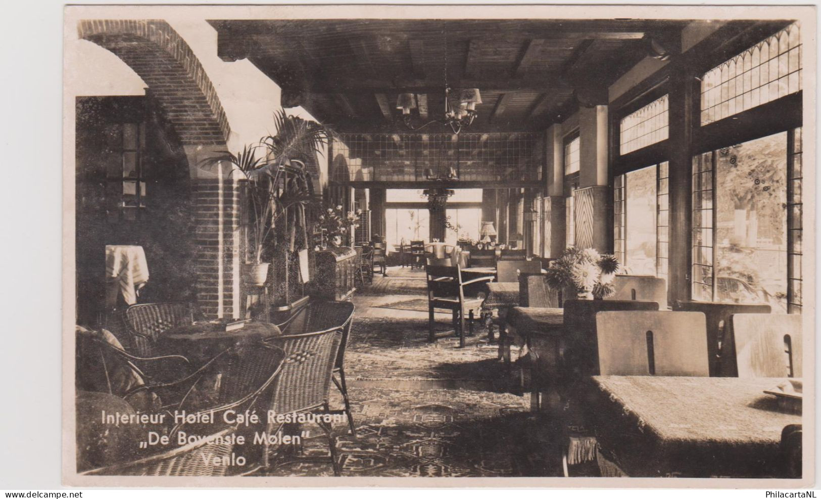 Venlo - Interieur Hotel De Bovenste Molen - 1954 - Venlo