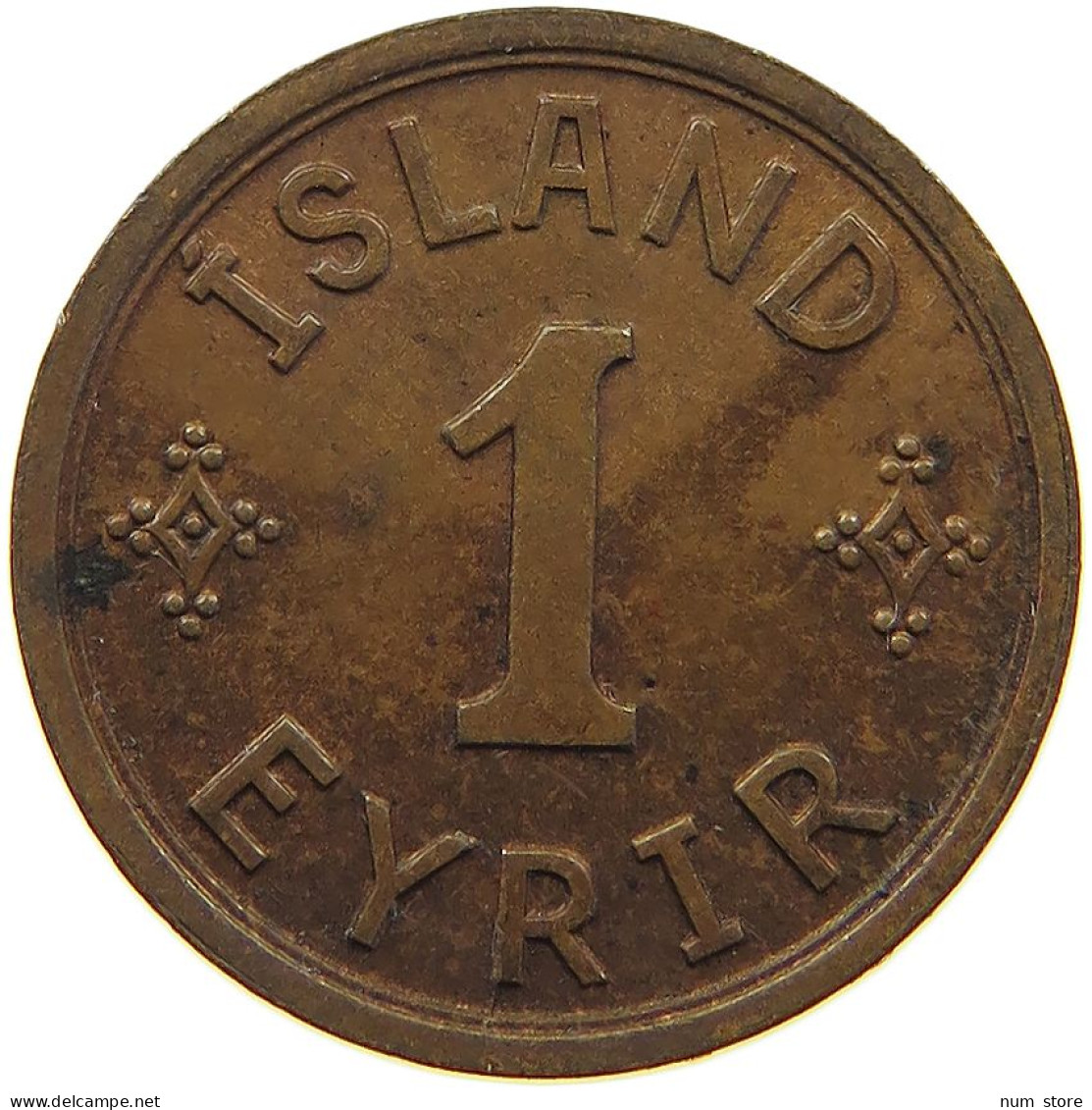 ICELAND EYRIR 1942  #MA 064707 - Island