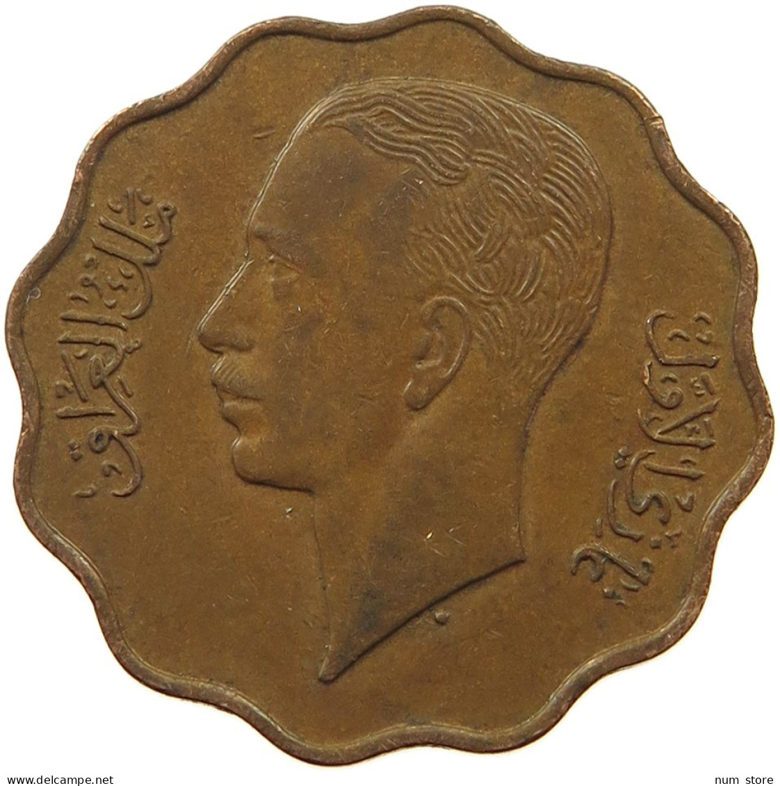 IRAQ 10 FILS 1938  #MA 014442 - Irak