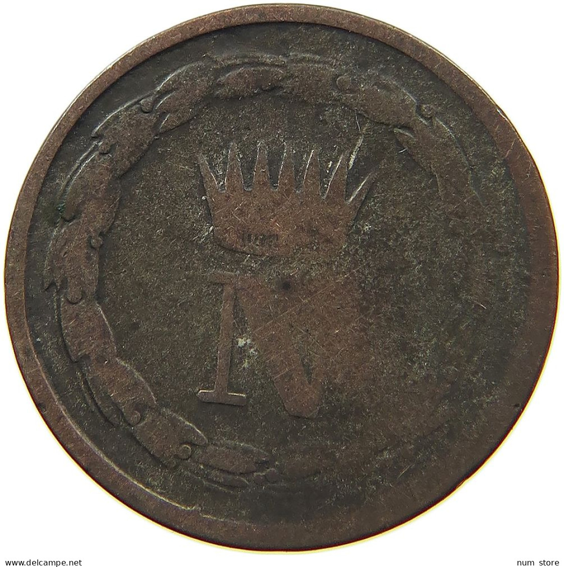 ITALY STATES NAPOLEON I. 10 CENTESIMI 1811 M NAPOLEON I. (1804-1814, 1815) #MA 100763 - Napoléonniennes