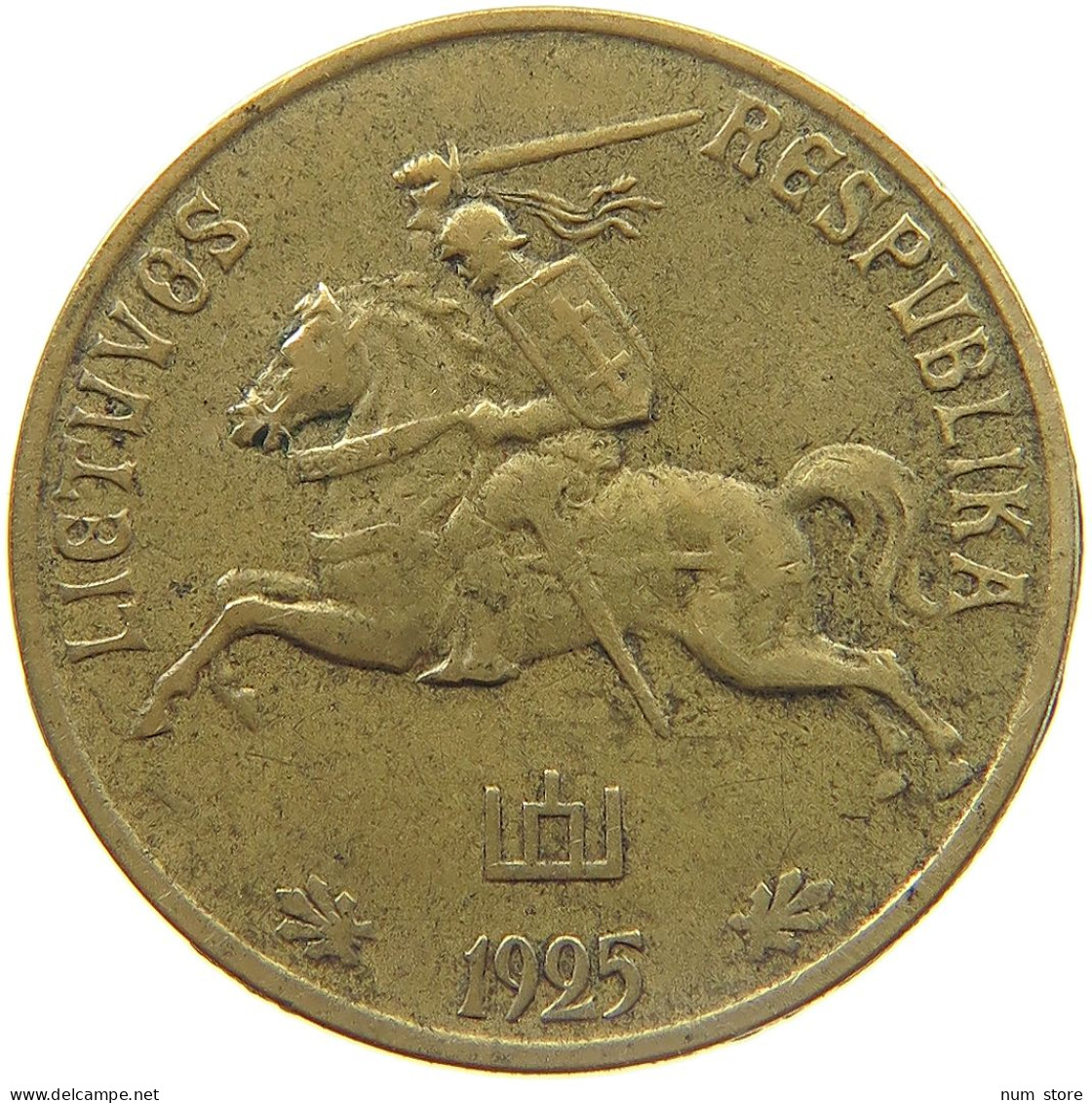 LITHUANIA 20 CENTU 1925  #MA 024590 - Litauen