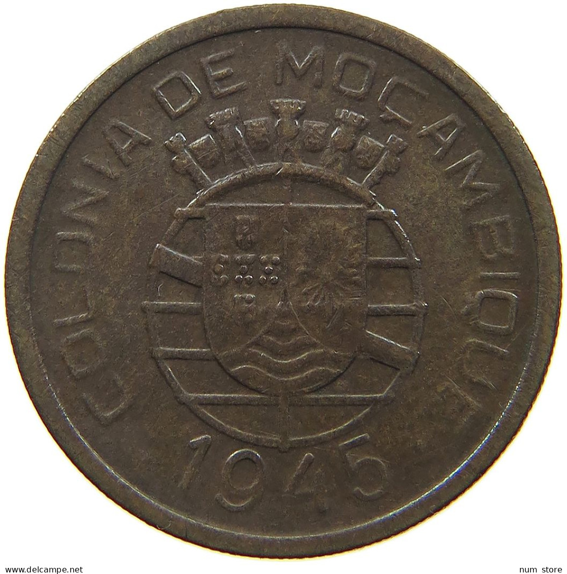 MOZAMBIQUE 50 CENTAVOS 1945  #MA 021780 - Mozambique