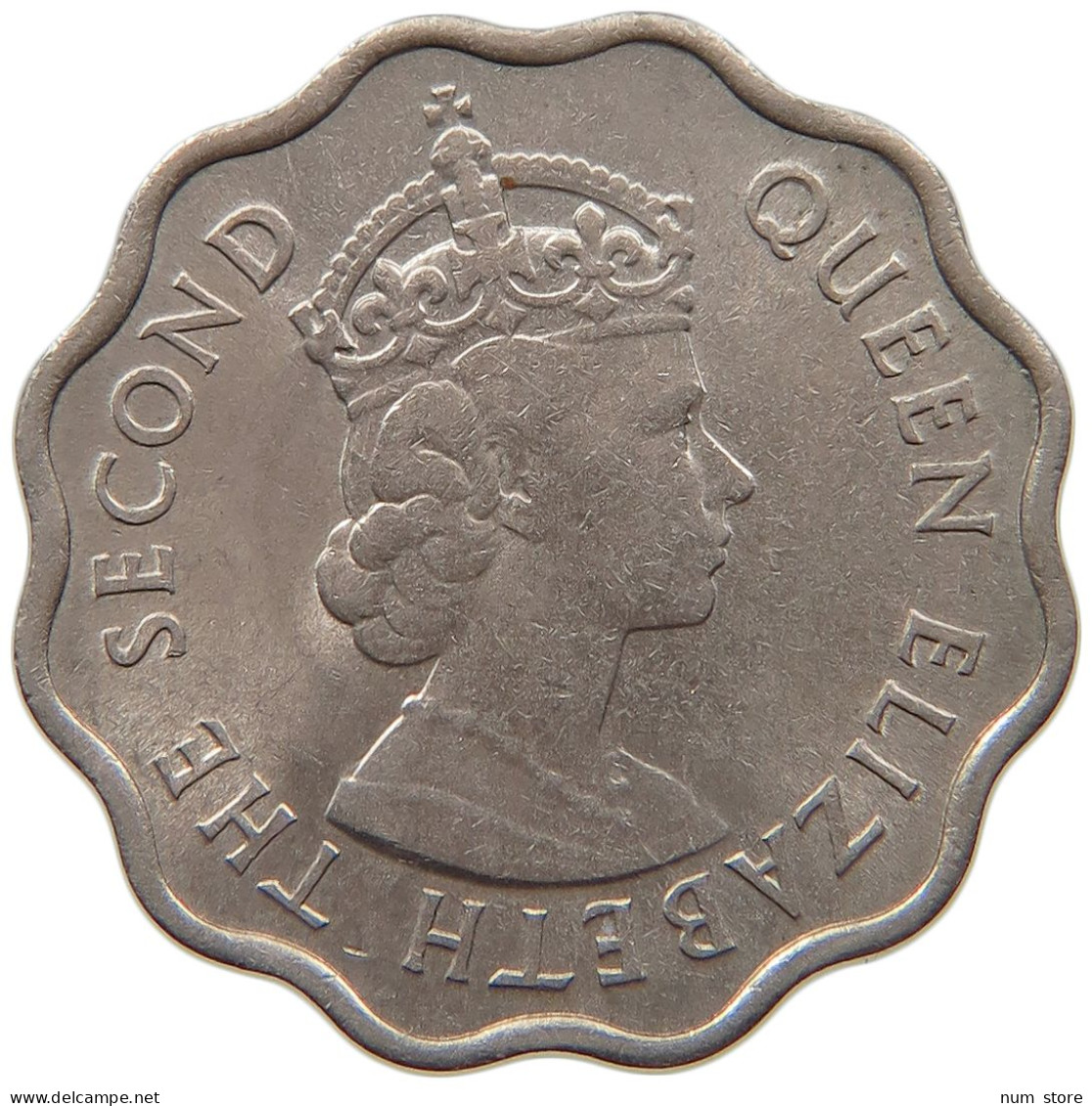 MAURITIUS 10 CENTS 1959 ELIZABETH II. (1952-) #MA 063959 - Maurice