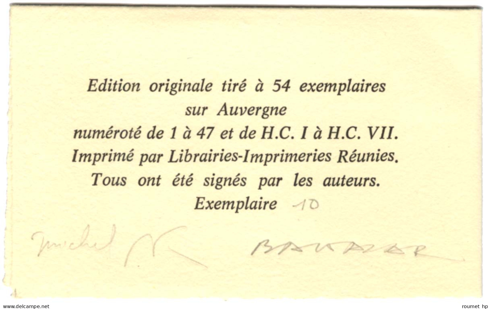 BUTOR Michel (1926-2016), poète, romancier -/- BALTAZAR Julius (né en 1949), peintre, illustrateur.