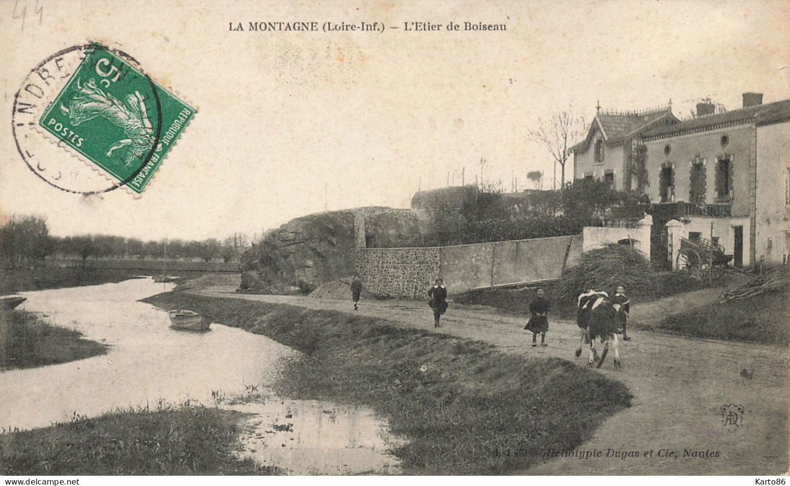 La Montagne * L'étier De Boiseau * Village Hameau Lieu Dit * Villageois - La Montagne