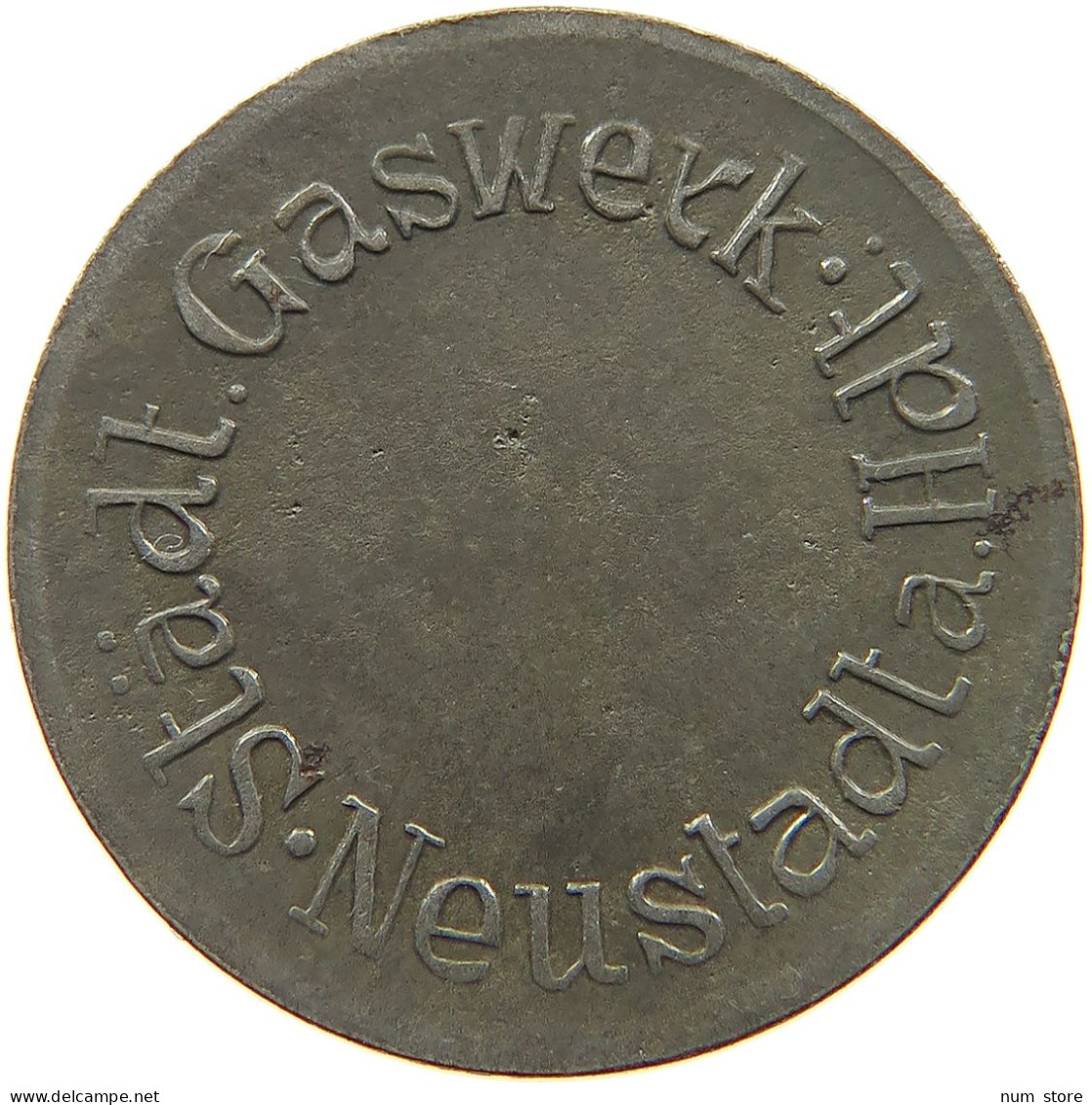 NEUSTADT GAS MARKE 1919  #MA 103418 - Otros & Sin Clasificación