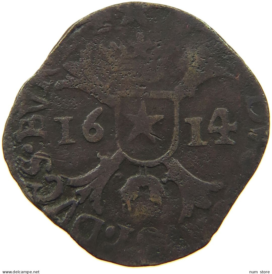 NETHERLANDS OORD 1614 ALBERT & ISABELLA #MA 018391 - …-1795 : Période Ancienne