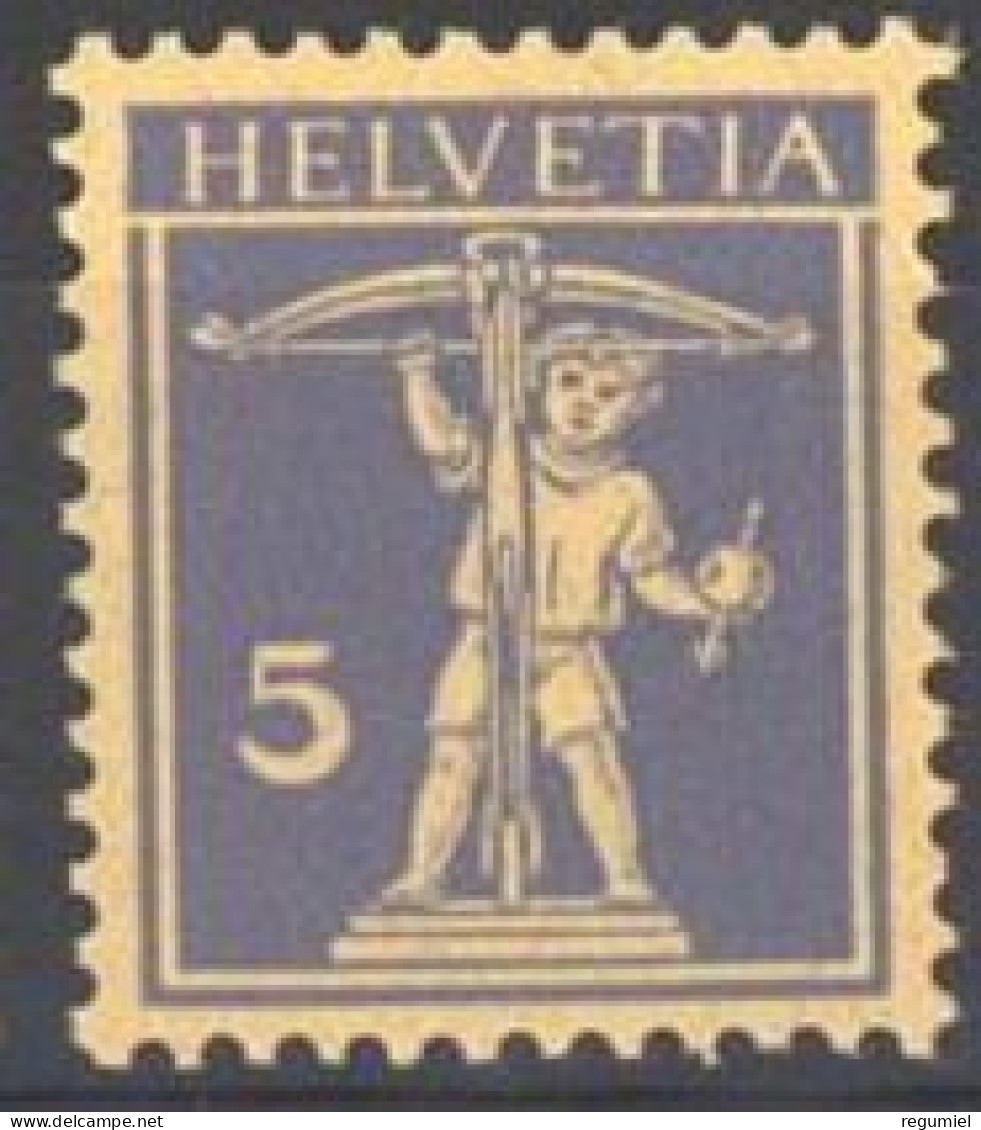 Suiza 0197 * Charnela. 1924 - Unused Stamps