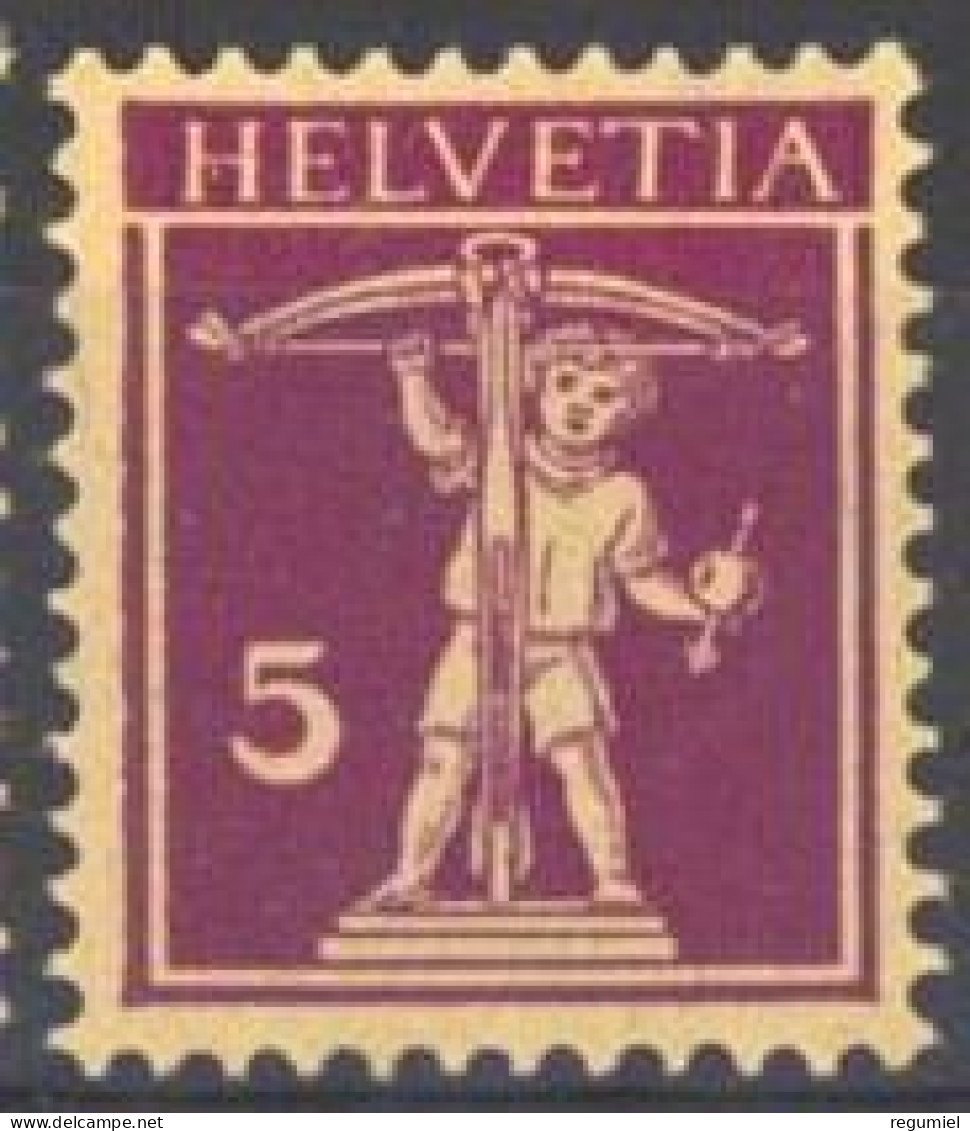 Suiza 0198 * Charnela. 1924 - Unused Stamps