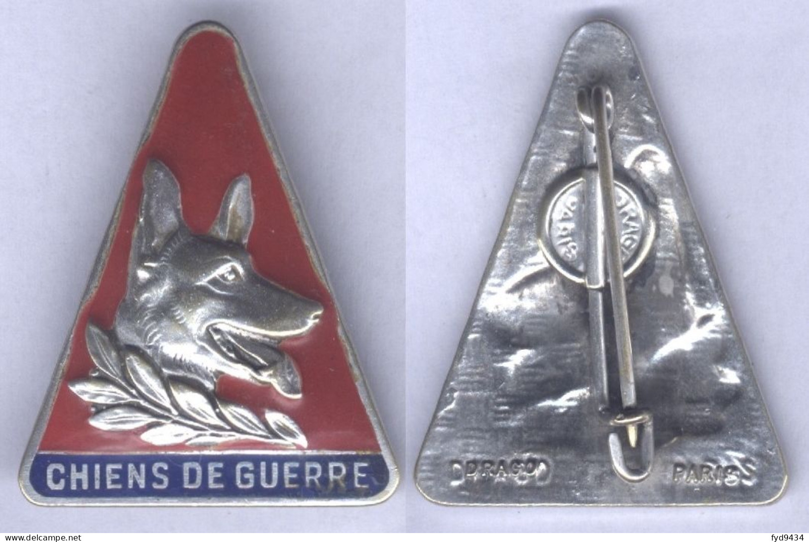 Insigne Chiens De Guerre Du Service Vétérinaire - Medical Services