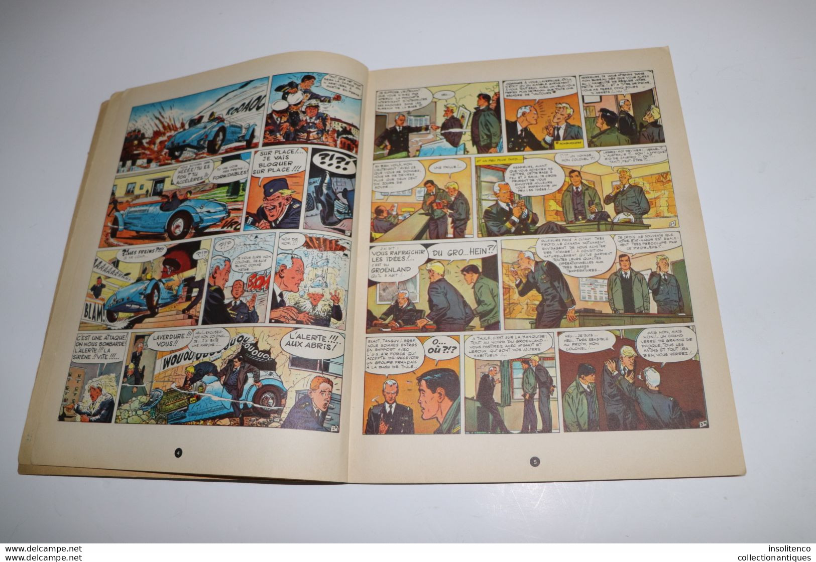 Charlier Et Uderzo - T6 - Une Aventure De Michel Tanguy - Canon Bleu Ne Répond Plus - EO 10/1966 - Dargaud - 46 Pages - Tanguy Et Laverdure